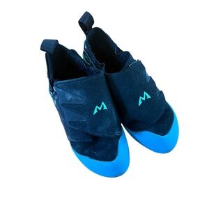 Kids Blue and Black Climbing Shoes
